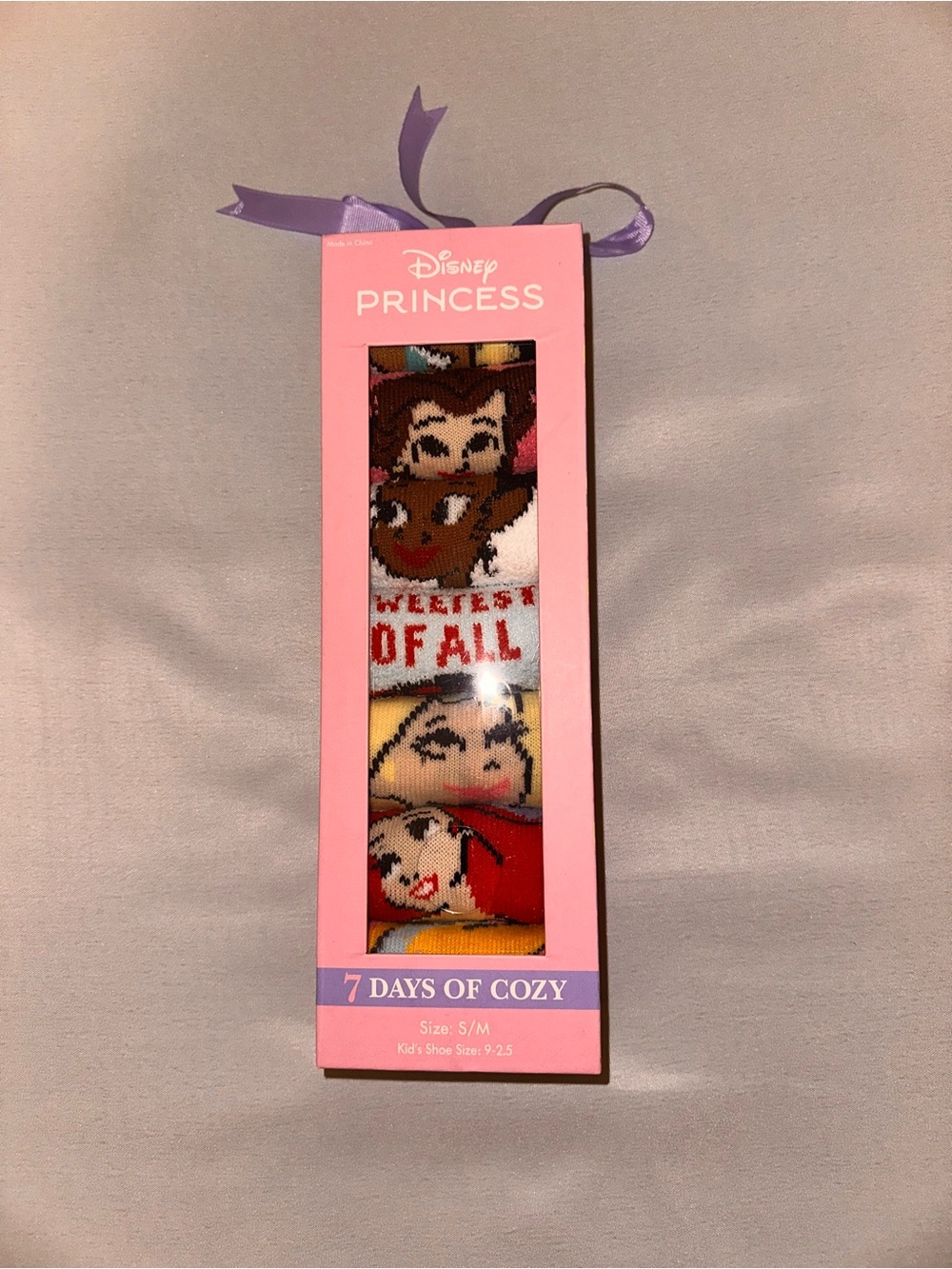 Disney Princess Socks - 7 Days of Cozy